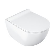 WC Uni Chrome RimOff наборе, включая сиденье SoftClose